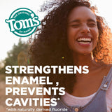 Tom's of Maine Whole Care Pasta de dientes natural con flúor, c...