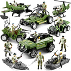 HOSPONY 58-en-1 Juguetes del Ejército para Niños de 4-7 6-8 8-12
