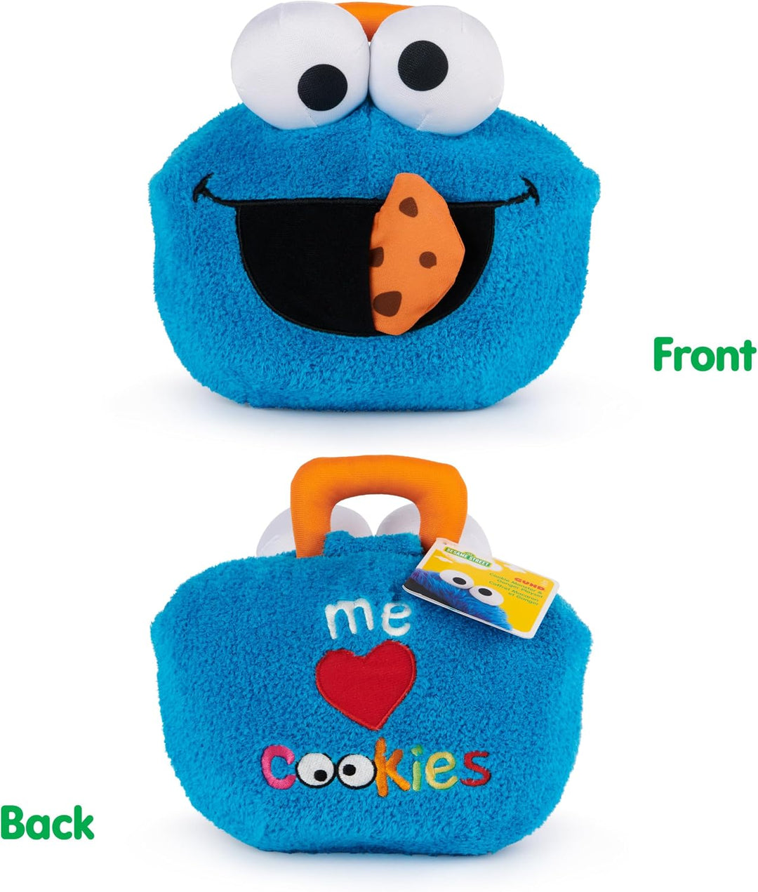 GUND Sesame Street Juego Oficial de Cookie Monster y Gonger, Juego...