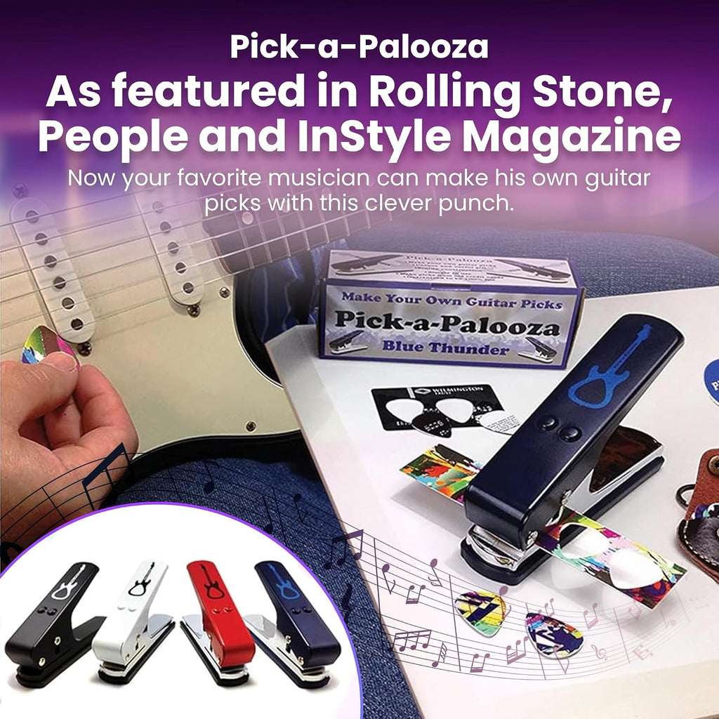 Paquete de regalo de punzón de púa de guitarra de bricolaje