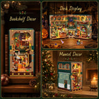 INSOON Calendario de Adviento 2026 Magic Book Nook Set de construcción con
