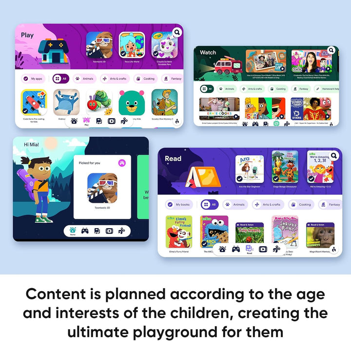 Tablet infantil de 10 pulgadas, tableta Android 16 para niños, proc...
