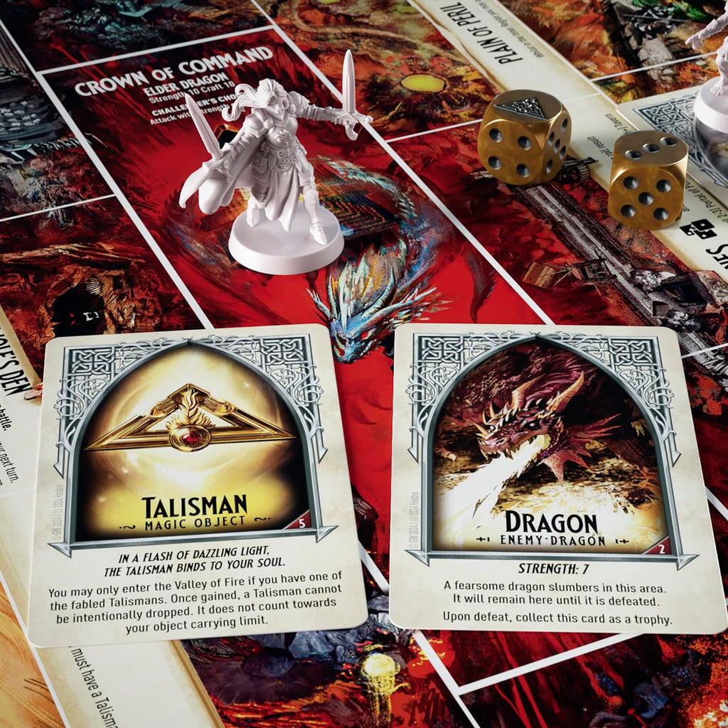 Avalon Hill Talisman: The Magical Quest - Juego de mesa (5ª edición) | Juegos de aventura de mesa de fantasía | A partir de 12 años | De 2 a 6 jugadores | Juegos de estrategia de rol