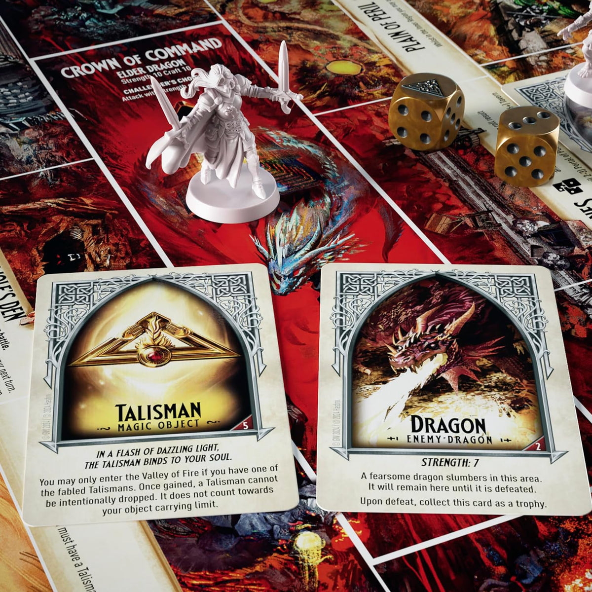 Avalon Hill Talisman: The Magical Quest - Juego de mesa (5ª edición) | Juegos de aventura de mesa de fantasía | A partir de 12 años | De 2 a 6 jugadores | Juegos de estrategia de rol