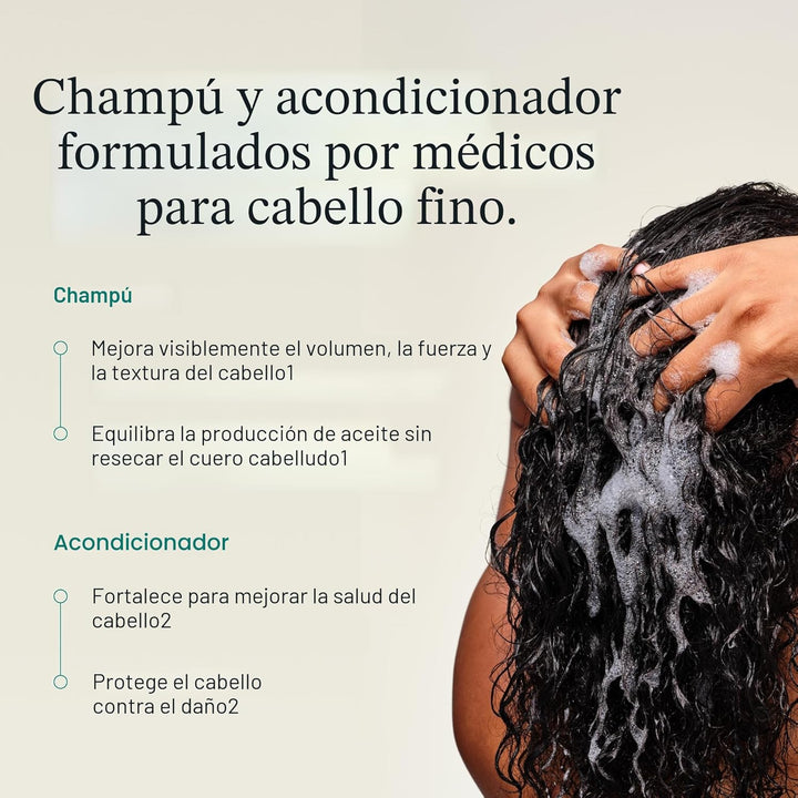 Nutrafol Shampoo, Cleanse and Hydrate Hair and Scalp, Improves Hair...