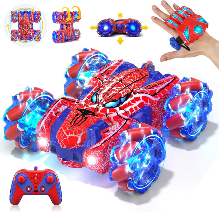 SOGAWEBB Coche de Control Remoto con Detección de Gestos de Araña,...