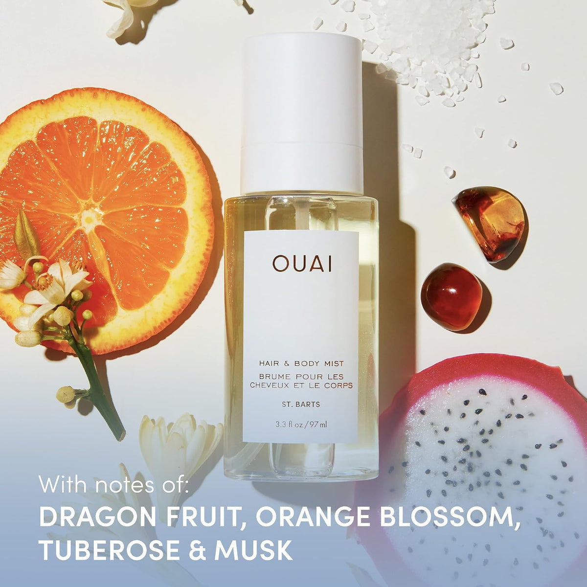 OUAI Paquete de viaje St. Barts \u2013 Incluye exfoliante corporal...