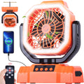 AVV Ventilador Recargable Portátil para Camping de Alta Velocidad d...
