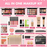 Kit de maquillaje para adolescentes y niñas, set de regalo de maqui...