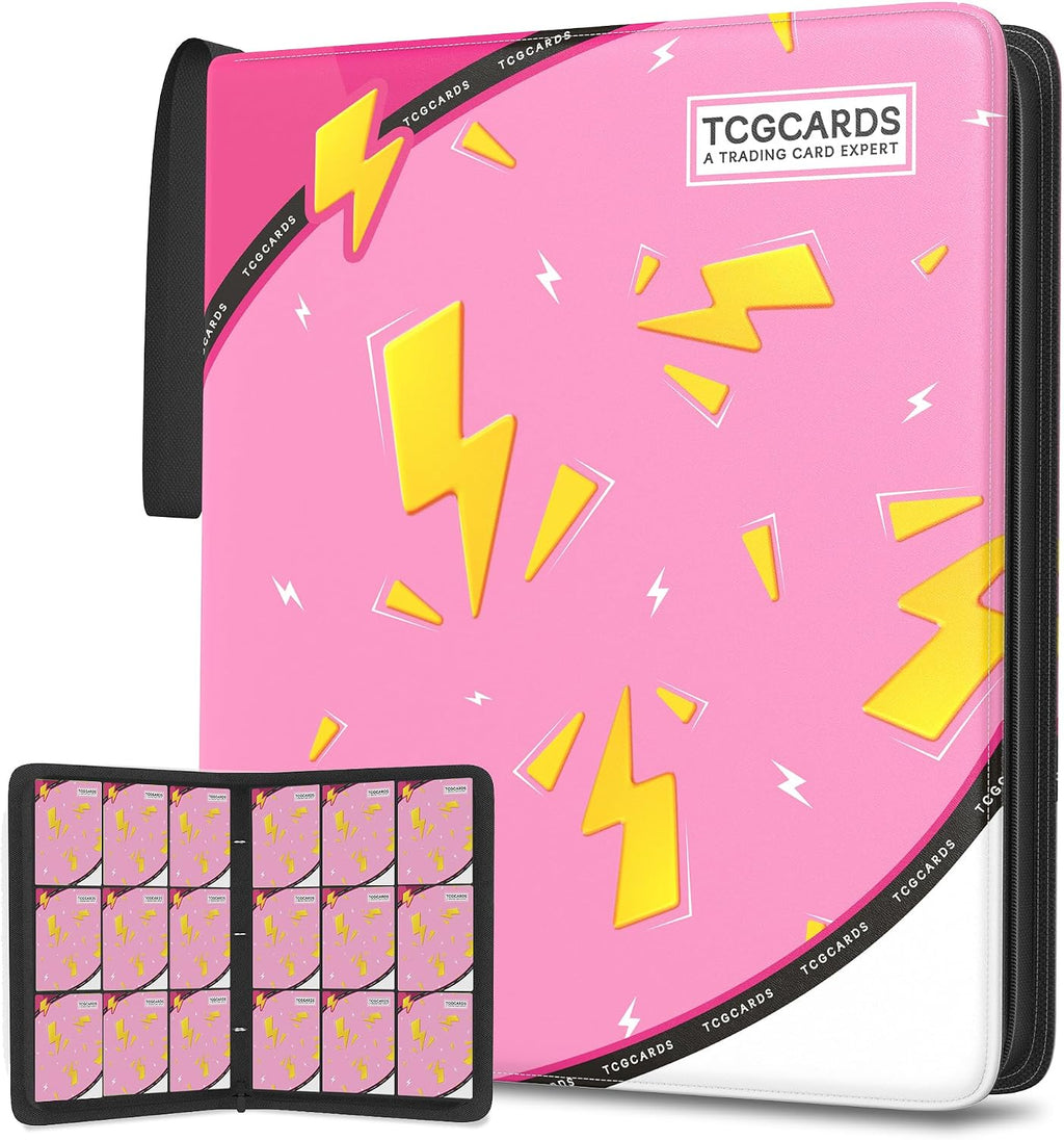 Carpeta de tarjetas coleccionables para tarjetas Pokémon, diseño de 9 bolsillos con 900 bolsillos