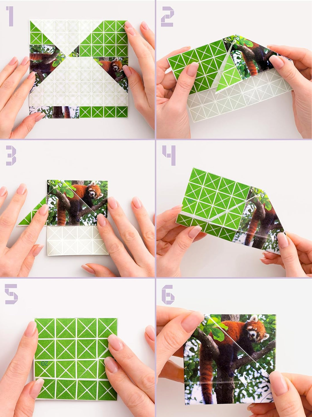 Foldology - Juego de rompecabezas de origami Pruebas de
