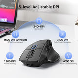 Acer Mouse inalámbrico para laptop, mouse de computadora Bluetooth...