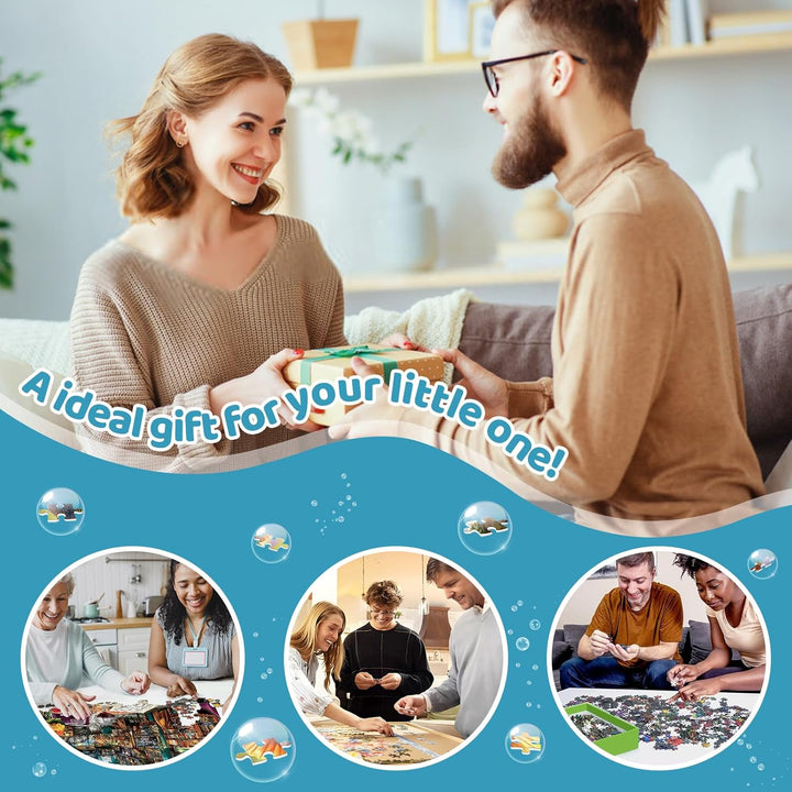 ZHISEOYI 500 Piece Puzzle for Adults Valentines Day Wine