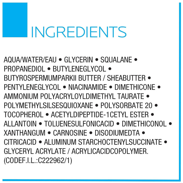 La Roche-Posay Toleriane Dermallergo Crema de noche para rostro, hi...