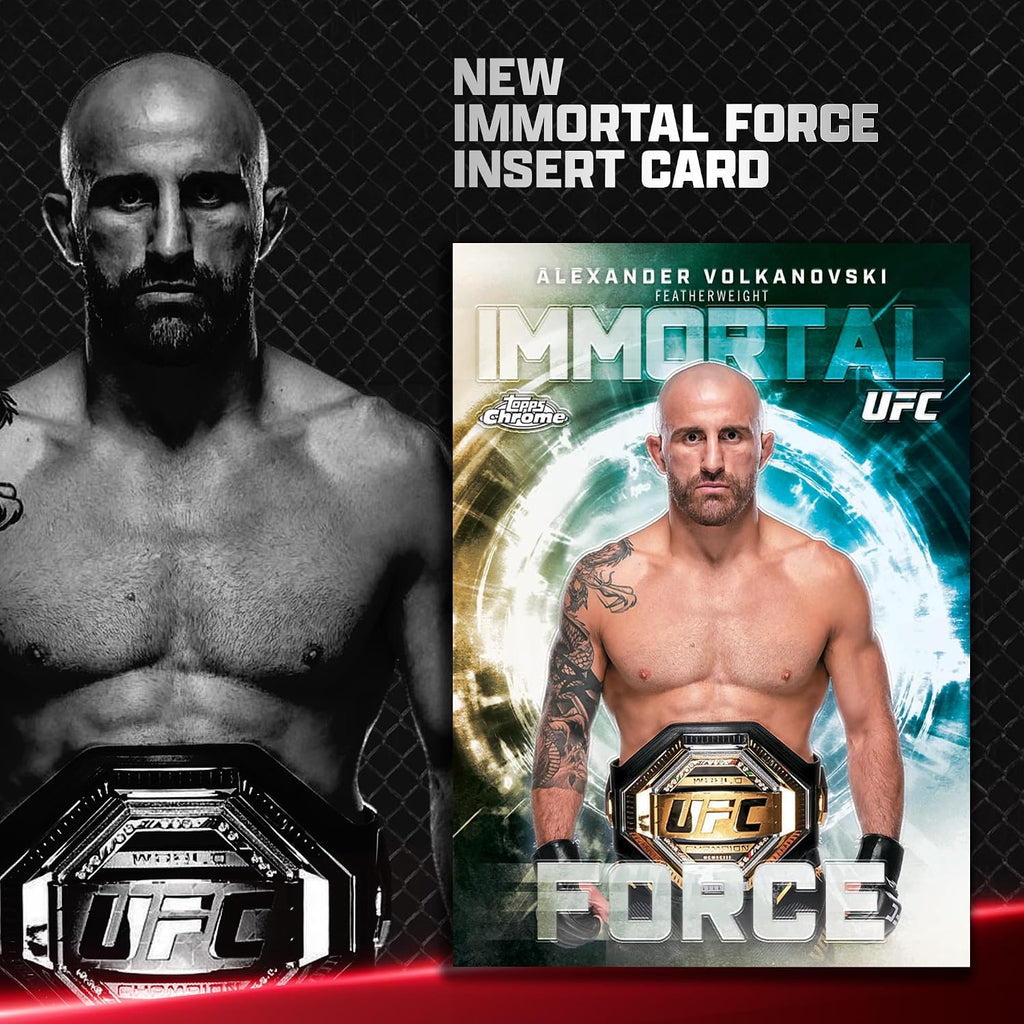 Topps Chrome UFC 2026 - Sellado de fábrica - Caja de valor
