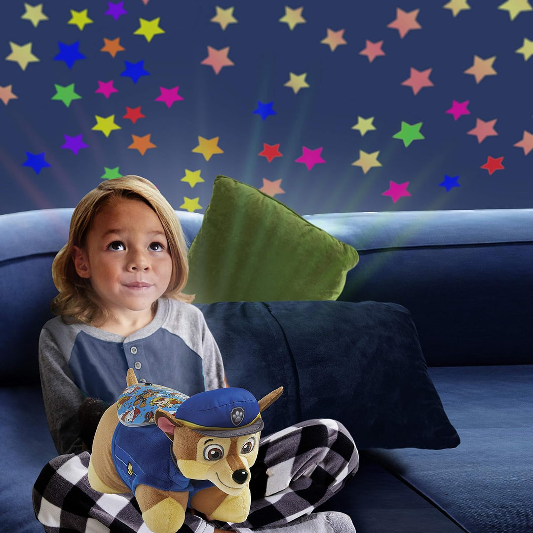 Pillow Pets Paw Patrol Chase Sleeptime Lite de 11 pulgadas, luz noc...