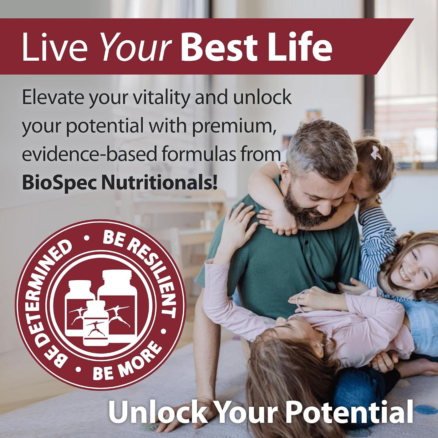 BIOSPEC NUTRITIONALS Fibro-Ease Multi - Contiene vitaminas y minera...