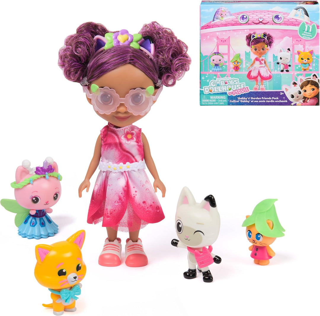 Gabbys Dollhouse La Película paquete de amigos del jardín