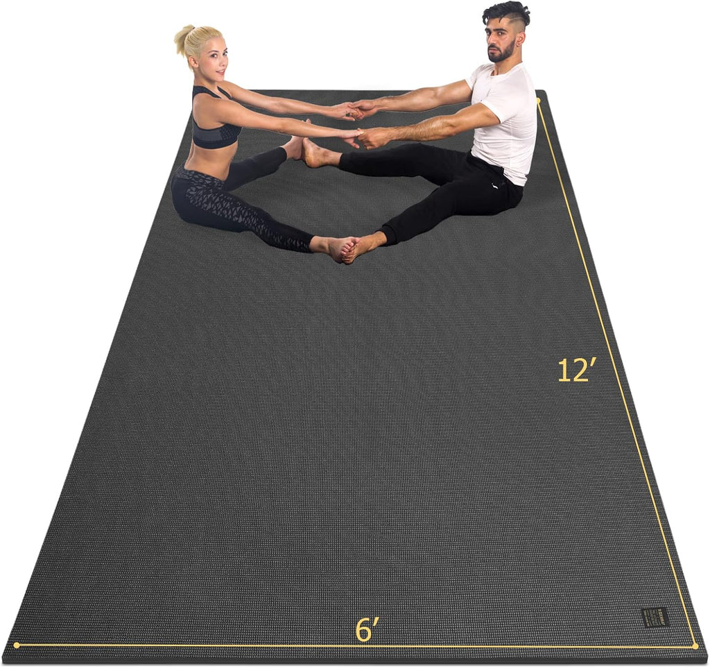 GXMMAT Gran Colchoneta de Yoga 12'x6'/10'x6'/6'x8' (7mm)