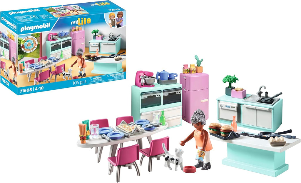 Playmobil Cocina con mesa de comedor