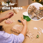 KiwiCo Dinosaur Fossil Dig Kit - Juguete de paleontología de esqueleto, para edades 6+