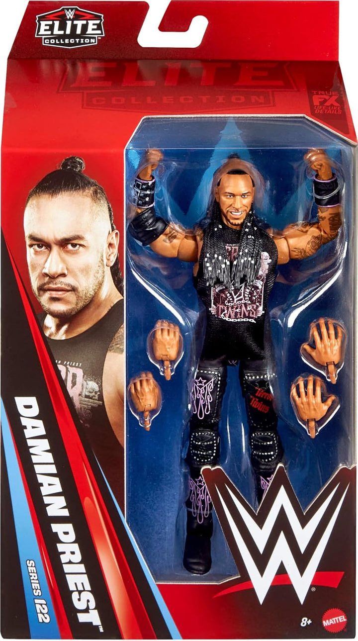 Mattel WWE Elite - Figura de acción y accesorios, serie #122, juego...