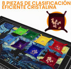 Napzy Alfombrilla de rompecabezas enrollable para guardar rompecabezas para 2000 piezas organizador