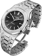 FEICE Reloj automático para hombres, reloj mecánico luminoso impermeable