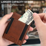 Cartera SEMORID para hombres con soporte para tarjetas de crédito d...