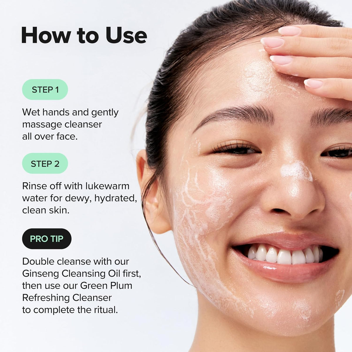 Beauty of Joseon Gel de Limpieza Refrescante de Ciruela Verde, Tipo...