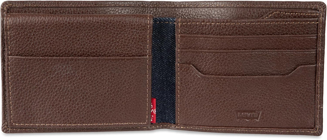 Levi's Men's Classic Bifold Wallet with Multiple Card Slots...