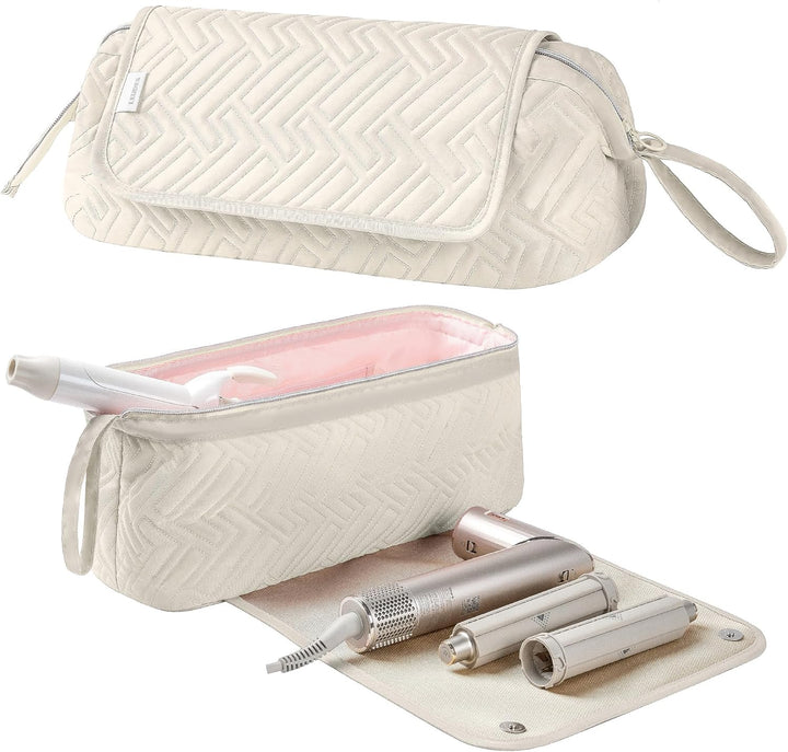 Leudes - Bolsa de viaje para herramientas de cabello con alfombrill...