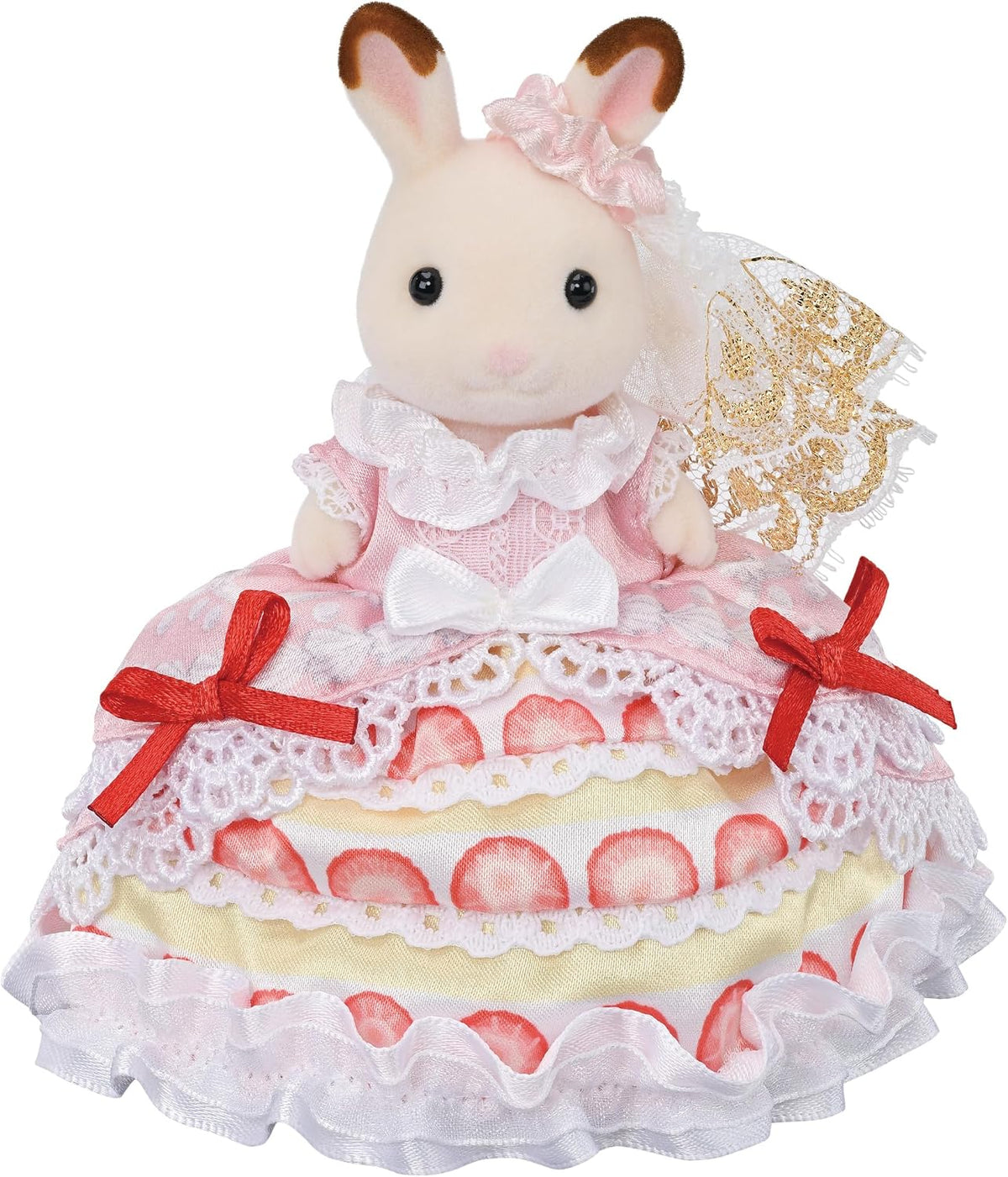 Calico Critters - Chocolate Rabbit - Figure - Happy Birthday Freya