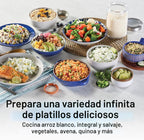 Hamilton Beach Olla arrocera y vaporera de alimentos, 30 tazas cocidas, 15