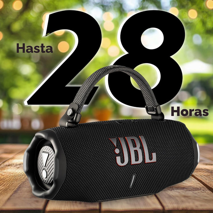 JBL Charge 6 - Altavoz Bluetooth portátil (negro) | IP68 impermeabl...