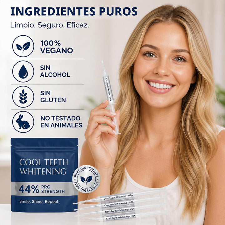 Repuestos de gel blanqueador para dientes Cool Teeth Whitening (TM)...