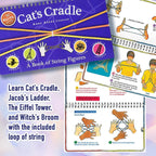 Klutz Juego de libros de manualidades, pulseras de la amistad y figuras de cuerda de cuna de gato, paquete de 2 libros de actividades con suministros