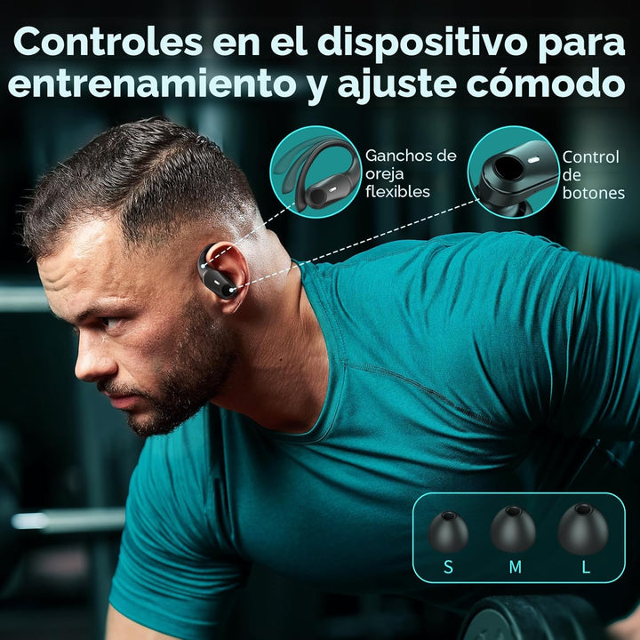 Auriculares inalámbricos con cancelación activa de ruido, auricular...