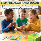 Quokka Juegos de preguntas para niños - 4 Set Mundo, Espacio, Historia y