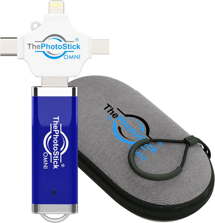 ThePhotoStick® Omni - Funda protectora de 256 GB + - Copia de segur...