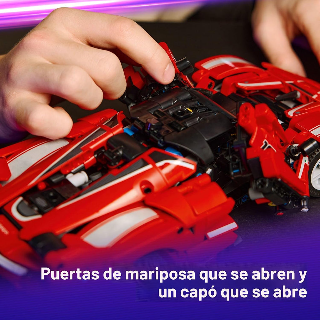 LEGO Technic Ferrari FXX K Toy Car - Building Toy para Girls & Boys, Ages 10+ - Cool Birthday Gift para Kids - Race Car Model para Play & Display - 42212