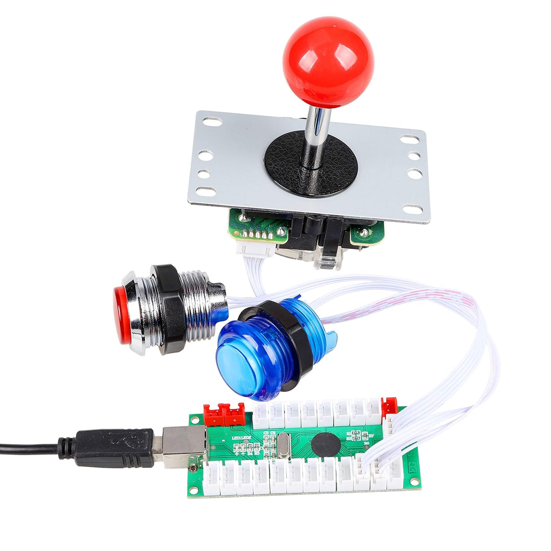 EG Starts 4 Player Classic DIY Arcade Joystick Kit Parts