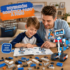 Kit de construcción de robot STEM para niños de 8 a 12 años, aplicación y