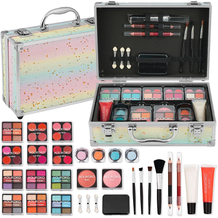 AOLIKOKO Kit de Maquillaje para Adolescentes y Mujeres Kit Completo...