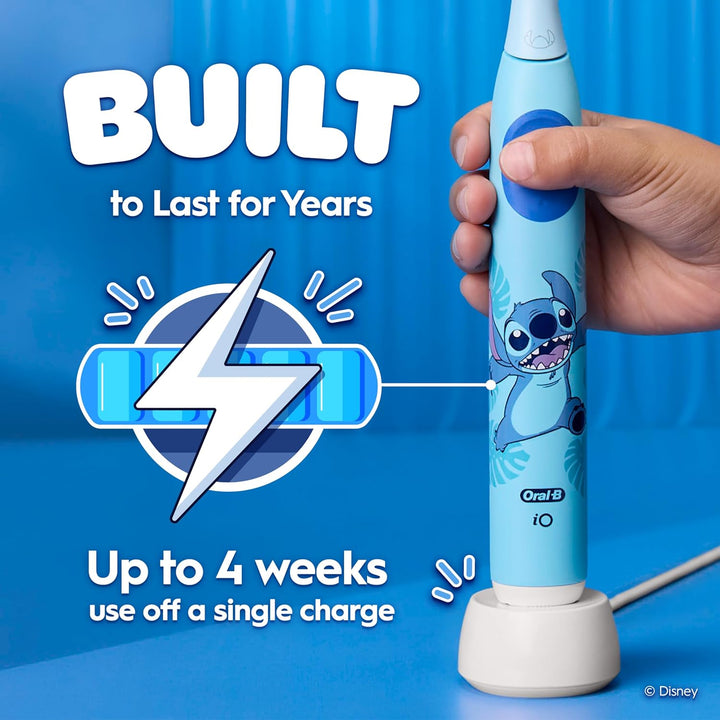 Oral-B iO - Cepillo de dientes eléctrico recargable para niños, Sti...