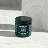 Brickell - Mantequilla de afeitar suave sin escobillas para hombre,...