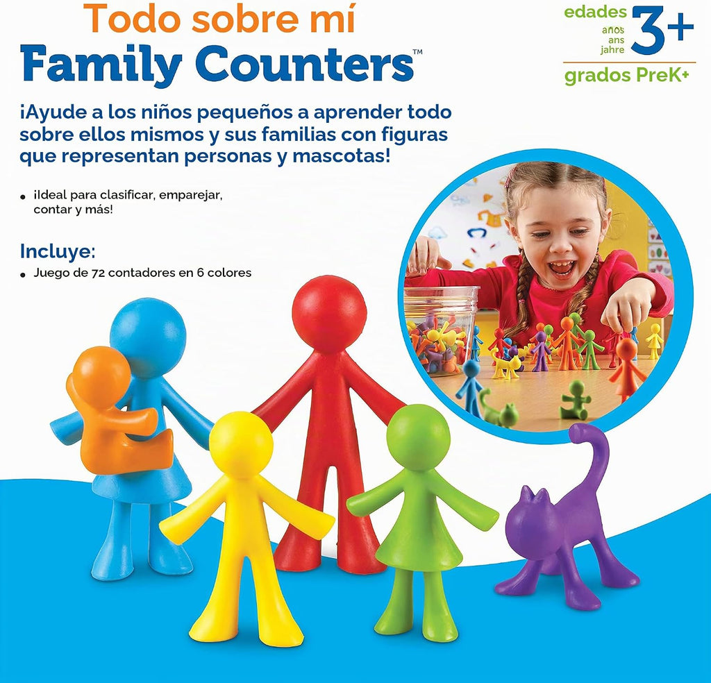 Contadores familiares de "All About Me" de Learning Resources