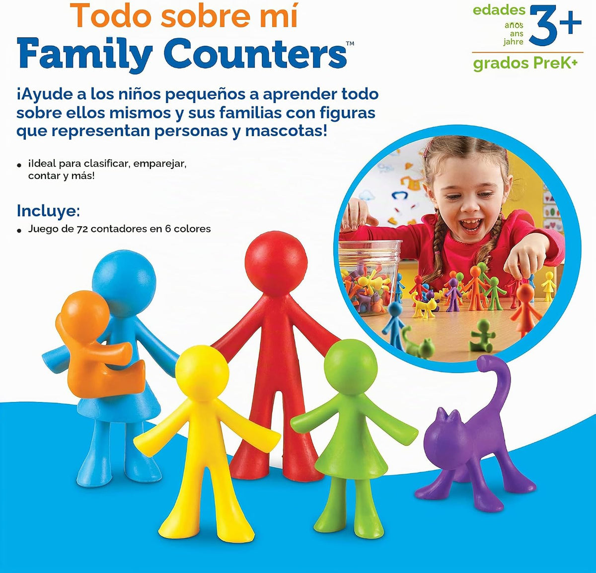 Contadores familiares de "All About Me" de Learning Resources