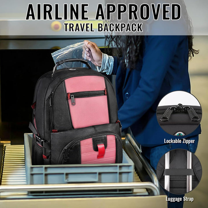 YOREPEK Mochila de Viaje, Mochilas para Laptop de 50L para Hombres...