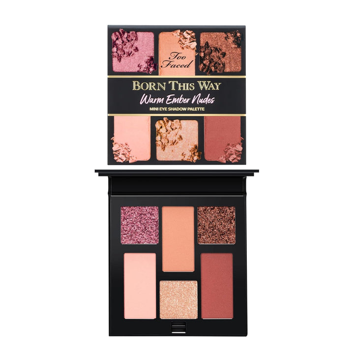 Too Faced Born This Way Natural Nudes Mini Paleta de Sombras de Ojo...